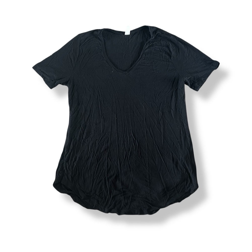 [Old Navy] Black Short Sleeve Luxe Tee